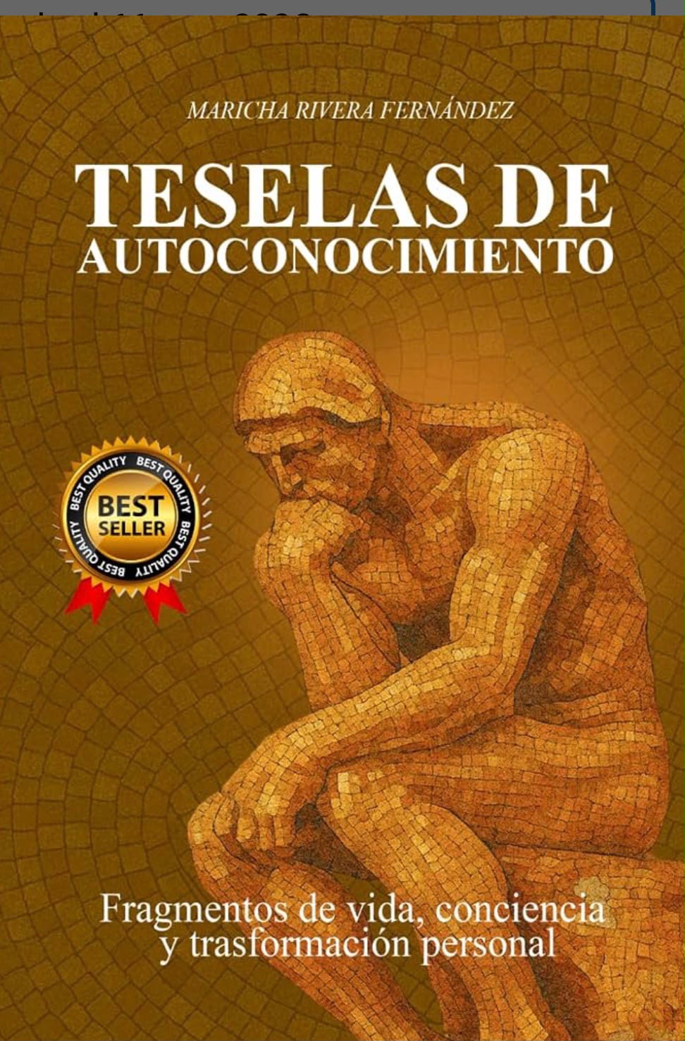 Portada del libro Teselas de autoconocimiento, de Maricha Rivera Fernández
